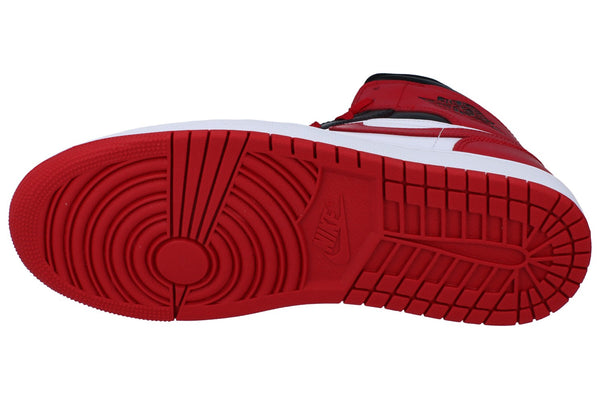 Nike Womens Air Jordan 1 Mid Trainers Bq6472  079 - Black Gym Red White 079 - Photo 0