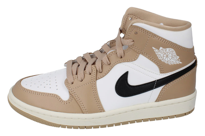 Nike Womens Air Jordan 1 Mid Trainers BQ6472 103