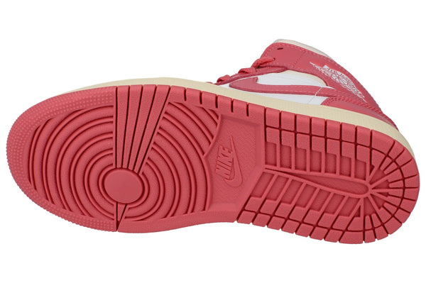 Nike Womens Air Jordan 1 Mid Trainers Bq6472 109 - Sail Pink Salt Guava Ice 109 - Photo 0