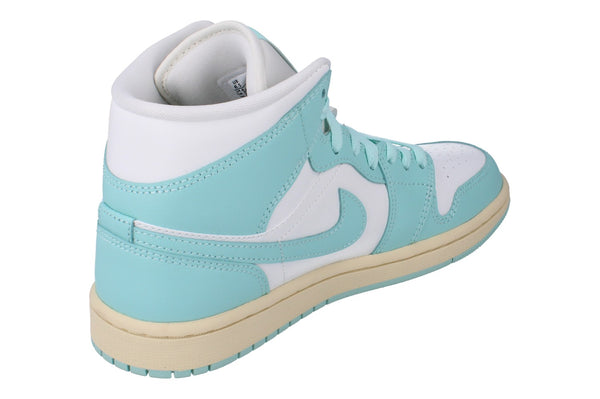 Nike Womens Air Jordan 1 Mid Trainers Bq6472  132 - Sail Light Dew Muslin 132 - Photo 0