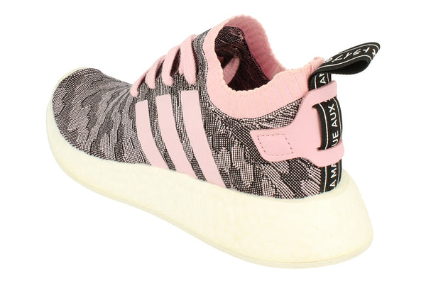 Adidas Originals Nmd_R2 Pk Womens Sneakers  BY9521 - Wonder Pink White Black By9521 - Photo 0