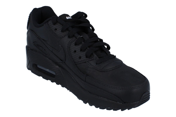 Nike Air Max 90 LTR GS Trainers Cd6864 001 - Black Black White 001 - Photo 0