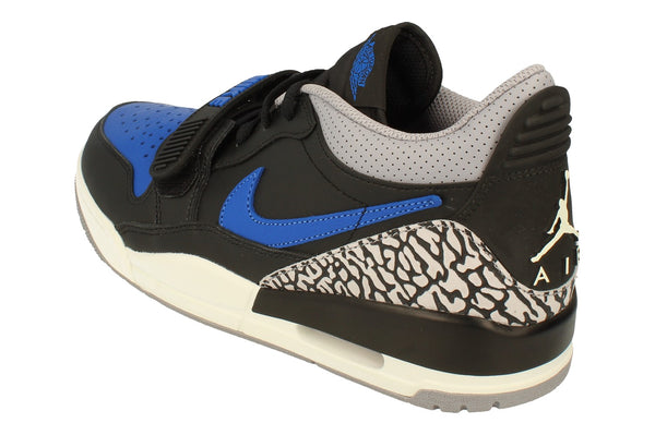 Nike Air Jordan Legacy 312 Low Mens Basketball Trainers Cd7069 041 - Black Game Royal White 041 - Photo 0