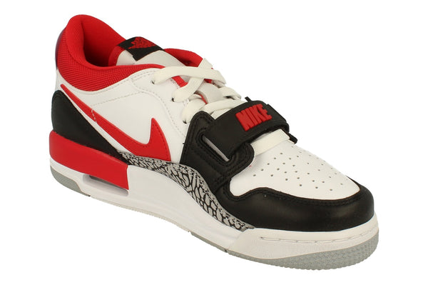 Nike Air Jordan Legacy 312 Low GS Trainers Cd9054  160 - White Fire Red Black Wolf Grey 160 - Photo 0