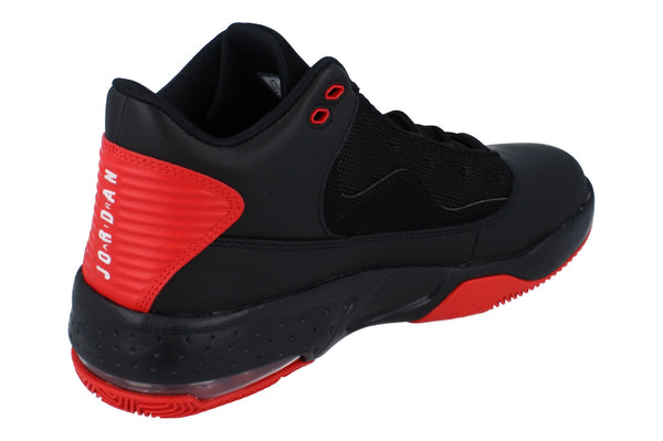 Nike Jordan Max Aura 2 Mens Basketball Trainers Ck6636  060 - Black White Chile Red 060 - Photo 0