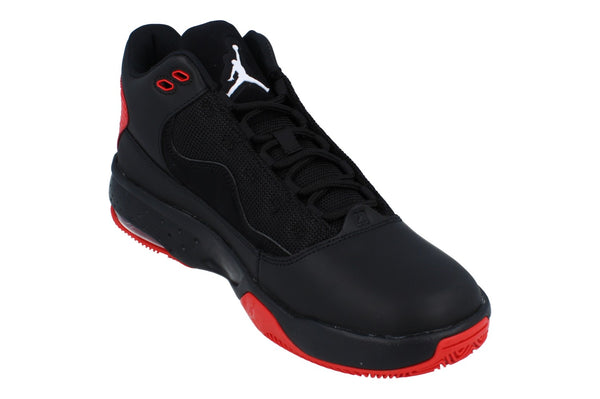 Nike Jordan Max Aura 2 Mens Basketball Trainers Ck6636  060 - Black White Chile Red 060 - Photo 0