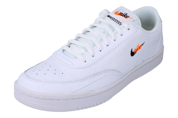 Nike Court Vintage Prem Mens Trainers Ct1726 100 - White Black Total Orange 100 - Photo 0