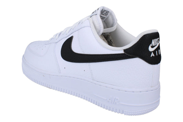 Nike Air Force 1 07 Mens Trainers Ct2302 (Uk 10 Us 11 Eu 45, White Black 100)