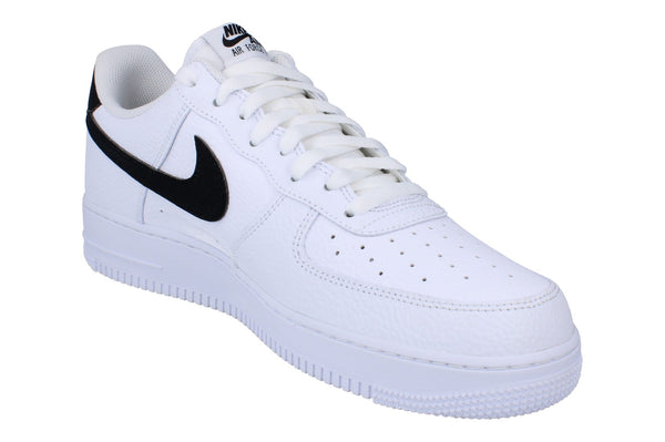 Nike Air Force 1 07 Mens Trainers Ct2302 (Uk 10 Us 11 Eu 45, White Black 100)