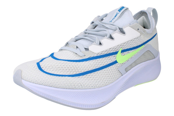 Nike Zoom Fly 4 Mens Running Trainers Ct2392 Shoes  100 - Summit White Lime Glow 100 - Photo 0