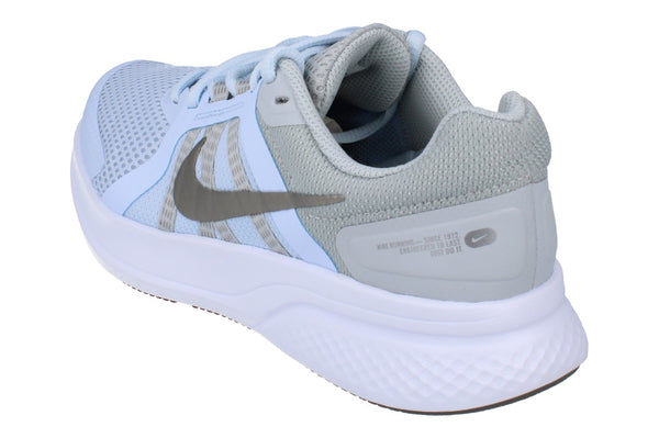 Nike Run Swift 2 Womens Cu3528 400 - Half Blue Metallic Pewter Grey Fog 400 - Photo 0