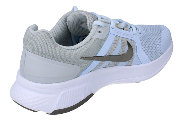 Nike Run Swift 2 Womens Cu3528 400 - Half Blue Metallic Pewter Grey Fog 400 - Photo 0