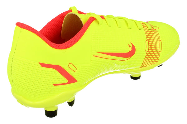 Nike Junior Vapor 14 Club Fg/Mg Football Boots Cv0823  760 - Volt Bright Crimson 760 - Photo 0