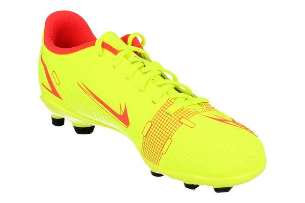Nike Junior Vapor 14 Club Fg/Mg Football Boots Cv0823  760 - Volt Bright Crimson 760 - Photo 0