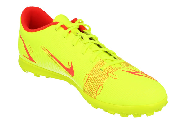 Nike Vapor 14 Club Tf Mens Football Boots Cv0985 Trainers  760 - Volt Bright Crimson 760 - Photo 0