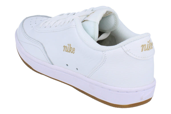 Nike Womens Court Vintage Prem Trainers Cw1067  104 - Summit White Metallic Gold 104 - Photo 0