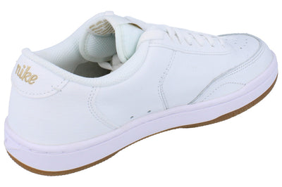 Nike Womens Court Vintage Prem Trainers Cw1067  104 - Summit White Metallic Gold 104 - Photo 2
