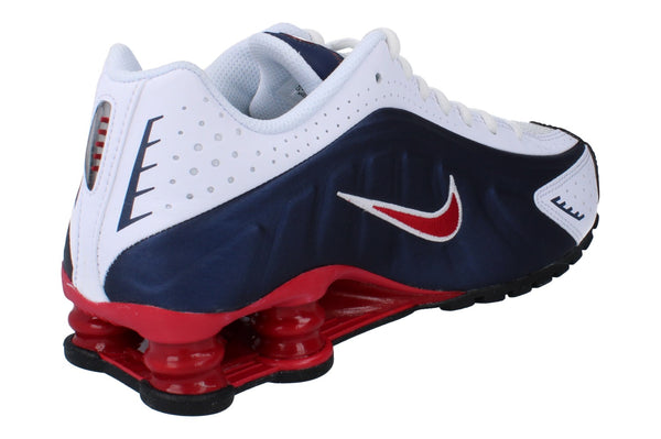 Nike Shox R4 GS Cw2626 400 - Midnight Navy Gym Red White 400 - Photo 0