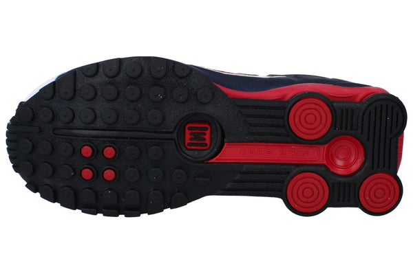 Nike Shox R4 GS Cw2626 400 - Midnight Navy Gym Red White 400 - Photo 0