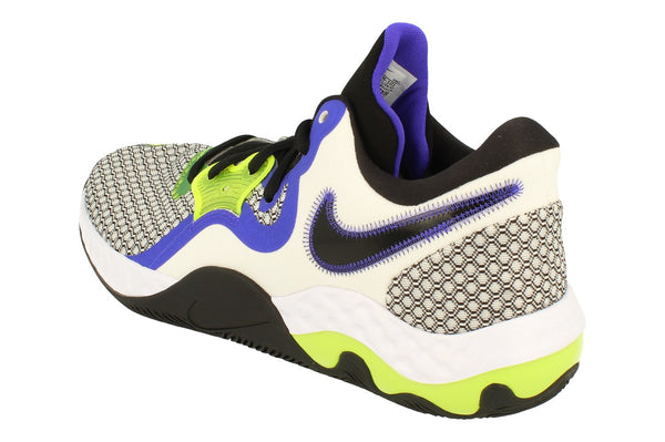 Nike Renew Elevate II Mens Basketball Trainers Cw3406 101 - White Black Volt Indigo Burst 101 - Photo 0