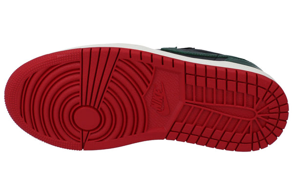 Nike Womens Air Jordan 1 Retro Low Og Trainers Cz0775  036 - Black Gorge Green Varsity Red 036 - Photo 0