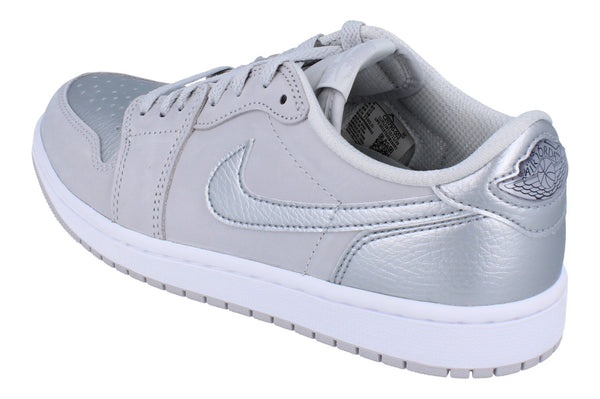 Nike Air Jordan 1 Retro Low Og Mens Trainers Cz0790  002 - Neutral Grey Metallic Silver 002 - Photo 0