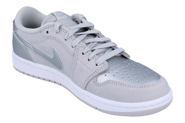 Nike Air Jordan 1 Retro Low Og Mens Trainers Cz0790  002 - Neutral Grey Metallic Silver 002 - Photo 0