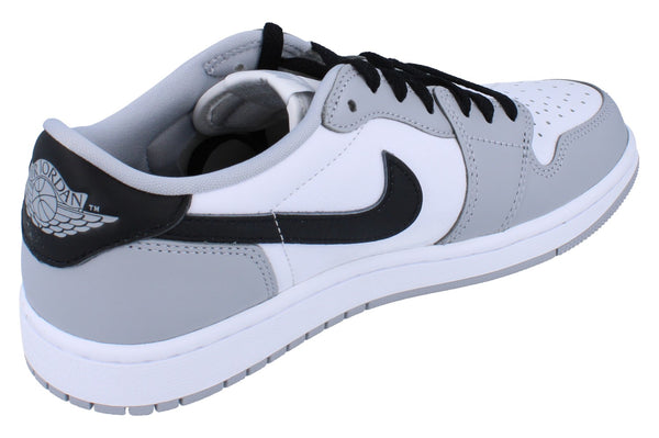 Nike Air Jordan 1 Retro Low Og Mens Trainers Cz0790  110 - White Black Wolf Grey 110 - Photo 0