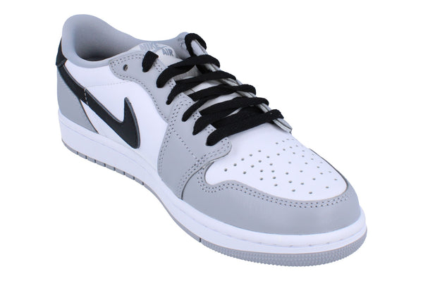 Nike Air Jordan 1 Retro Low Og Mens Trainers Cz0790  110 - White Black Wolf Grey 110 - Photo 0