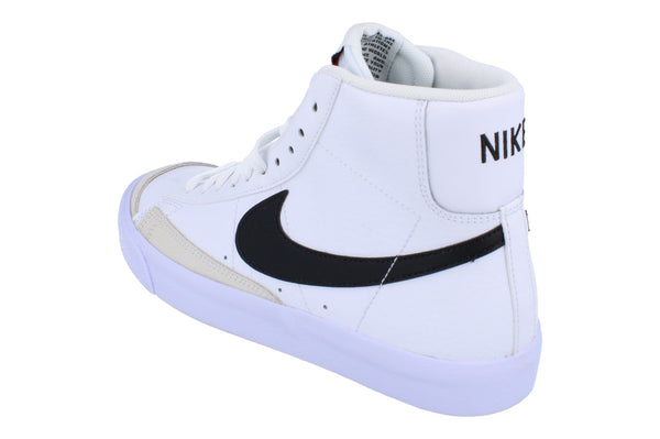 Nike Blazer Mid 77 GS Trainers Da4086 100 - White Black Team Orange 100 - Photo 0