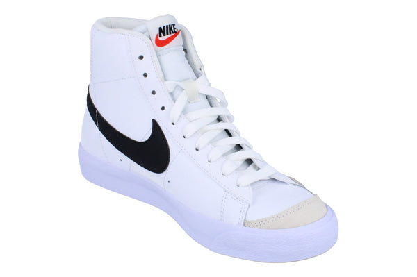 Nike Blazer Mid 77 GS Trainers Da4086 100 - White Black Team Orange 100 - Photo 0