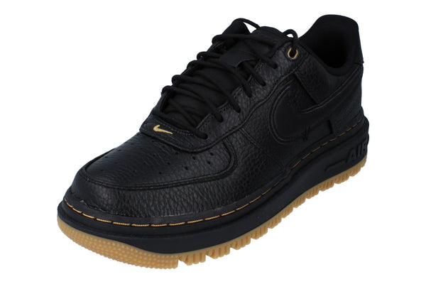 Nike Air Force 1 Luxe Mens Trainers Db4109 001 - Black Bucktan Gum Yellow 001 - Photo 0