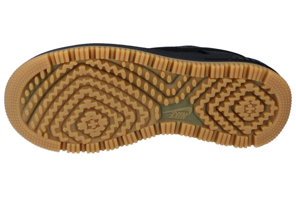 Nike Air Force 1 Luxe Mens Trainers Db4109 001 - Black Bucktan Gum Yellow 001 - Photo 0