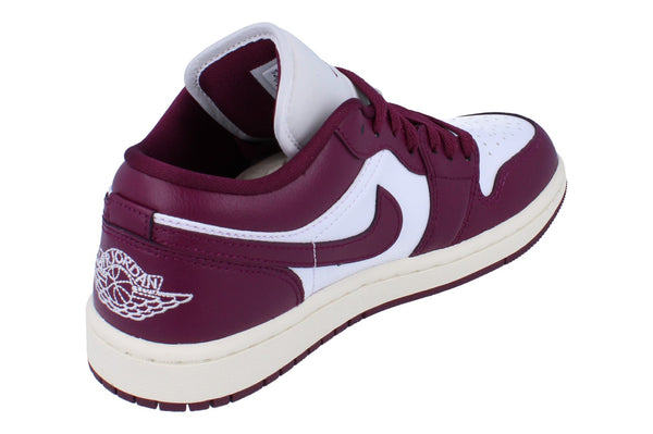 Nike Womens Air Jordan 1 Low Trainers Dc0774 161 - White Bordeaux Sail 161 - Photo 0