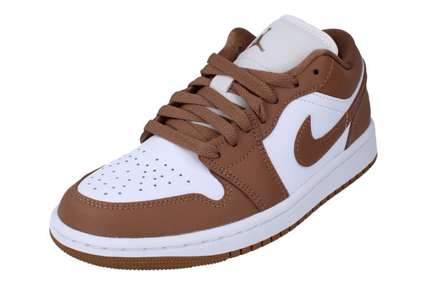 Nike Womens Air Jordan 1 Low Trainers Dc0774 202 - Archao Brown 202 - Photo 0