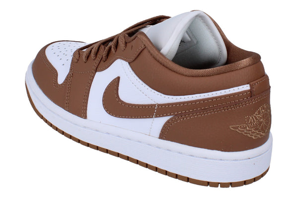 Nike Womens Air Jordan 1 Low Trainers Dc0774 202 - Archao Brown 202 - Photo 0