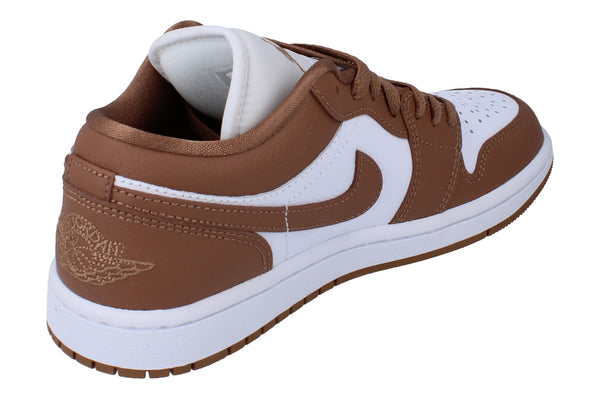 Nike Womens Air Jordan 1 Low Trainers Dc0774 202 - Archao Brown 202 - Photo 0