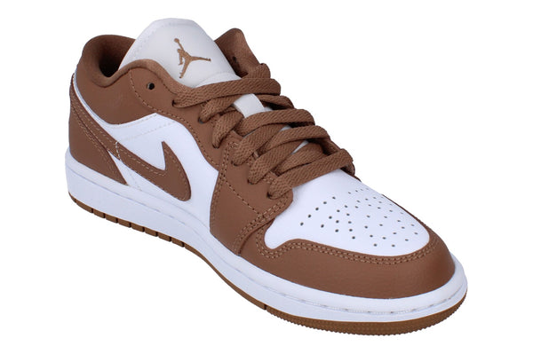 Nike Womens Air Jordan 1 Low Trainers Dc0774 202 - Archao Brown 202 - Photo 0