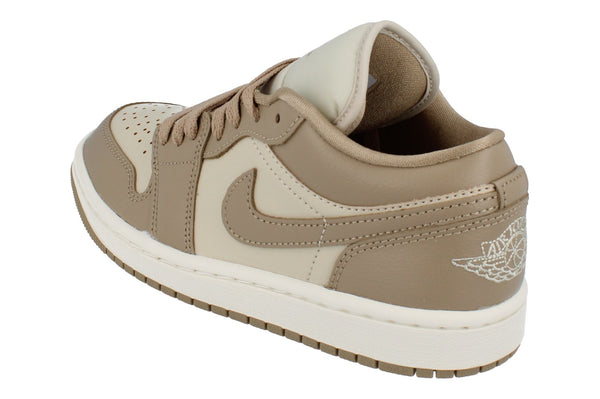 Nike Womens Air Jordan 1 Low Trainers Dc0774 203 - Rattan Desert Camo Sail 203 - Photo 0