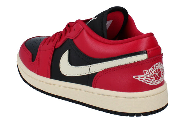 Nike Womens Air Jordan 1 Low Trainers Dc0774 605 - Mystic Hibiscus Coconut Milk 605 - Photo 0