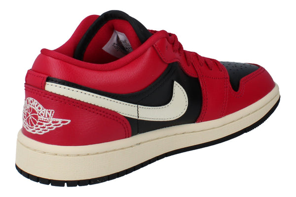 Nike Womens Air Jordan 1 Low Trainers Dc0774 605 - Mystic Hibiscus Coconut Milk 605 - Photo 0