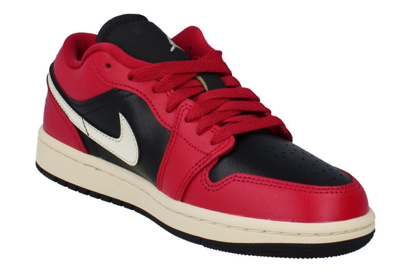 Nike Womens Air Jordan 1 Low Trainers Dc0774 605 - Mystic Hibiscus Coconut Milk 605 - Photo 0