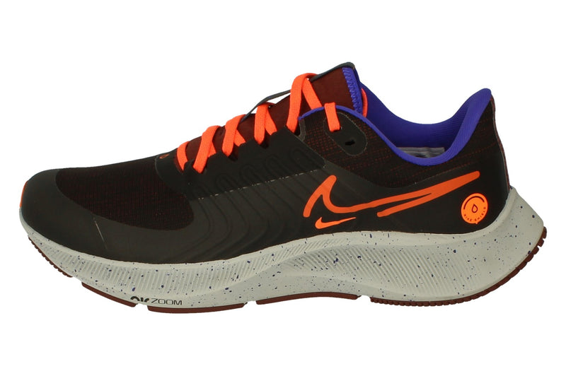 Nike Air Zoom Pegasus 38 Shield | Mens | Black Orange