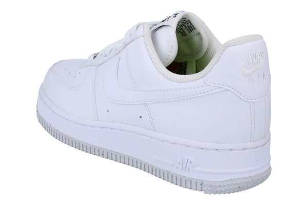 Nike Womens Air Force 1 07 Next Nature Trainers Dc9486 101 - White White Black 101 - Photo 0