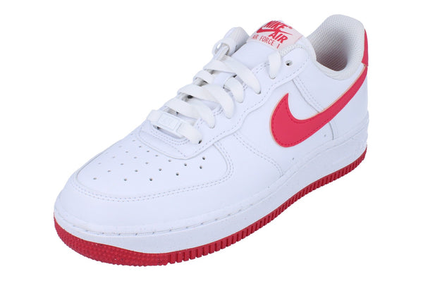Nike Womens Air Force 1 07 Next Nature Trainers Dc9486  102 - White Easter Pink 102 - Photo 0