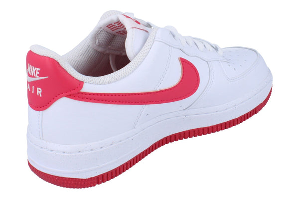 Nike Womens Air Force 1 07 Next Nature Trainers Dc9486  102 - White Easter Pink 102 - Photo 0