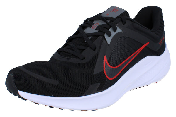 Nike Quest 5 Mens Running Trainers Dd0204 004 - Black University Red 004 - Photo 0