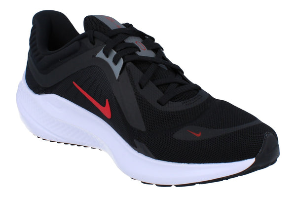 Nike Quest 5 Mens Running Trainers Dd0204 004 - Black University Red 004 - Photo 0
