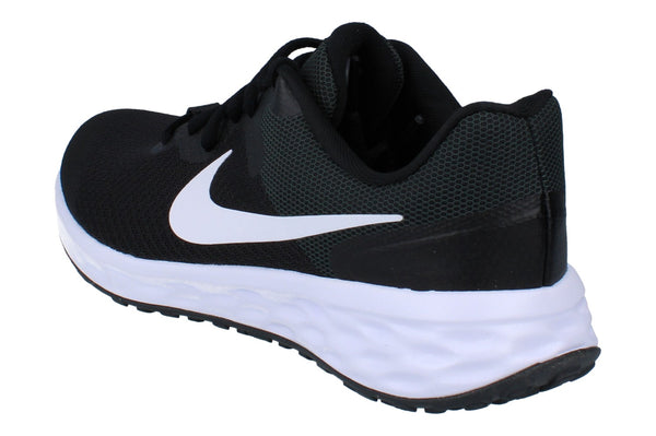 Nike Revolution 6 NN GS Trainers Dd1096 003 - Black White Dark Smoke Grey 003 - Photo 0