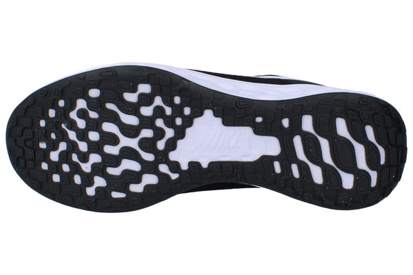 Nike Revolution 6 NN GS Trainers Dd1096 003 - Black White Dark Smoke Grey 003 - Photo 0